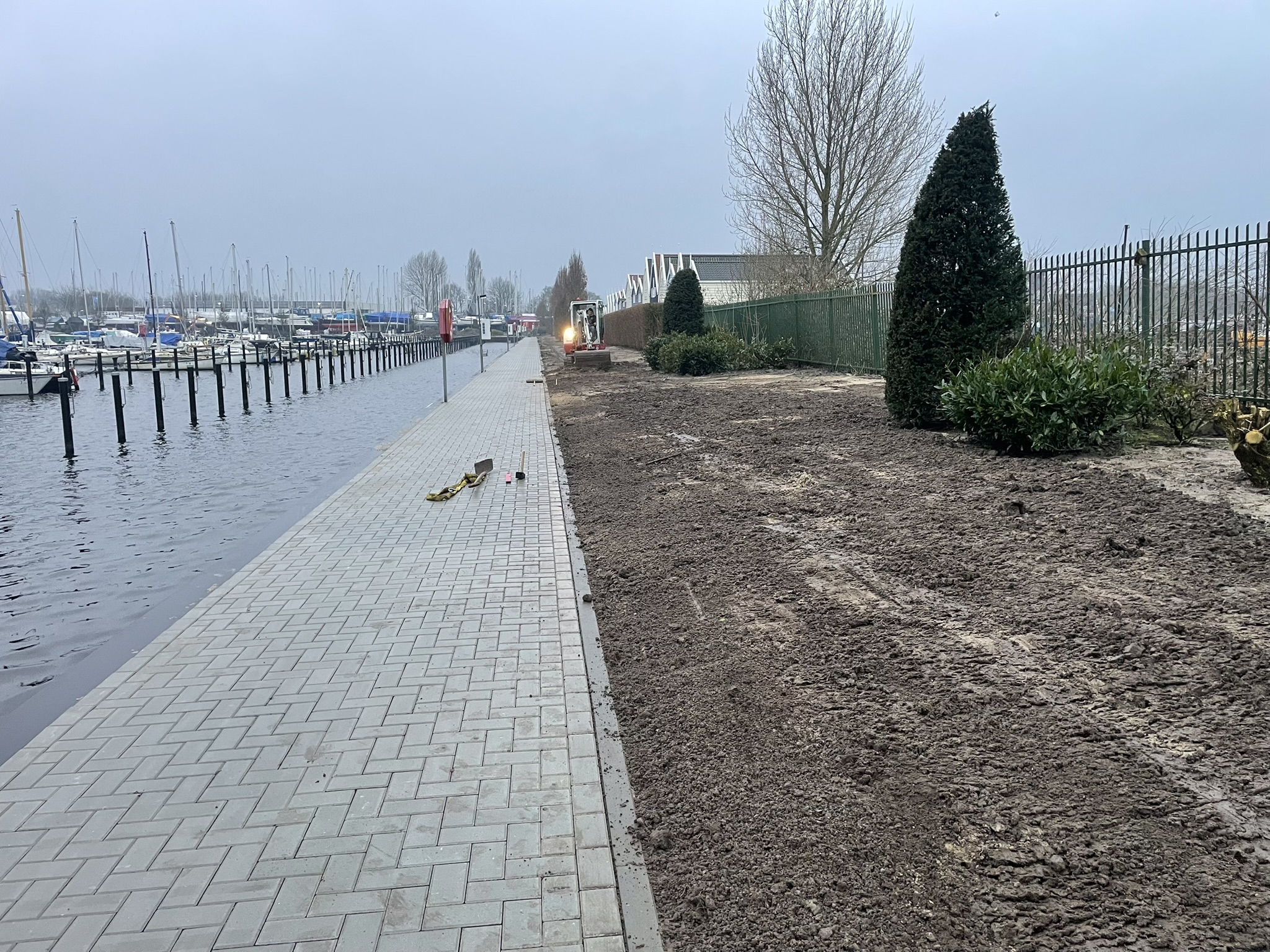 Huizen jachthaven